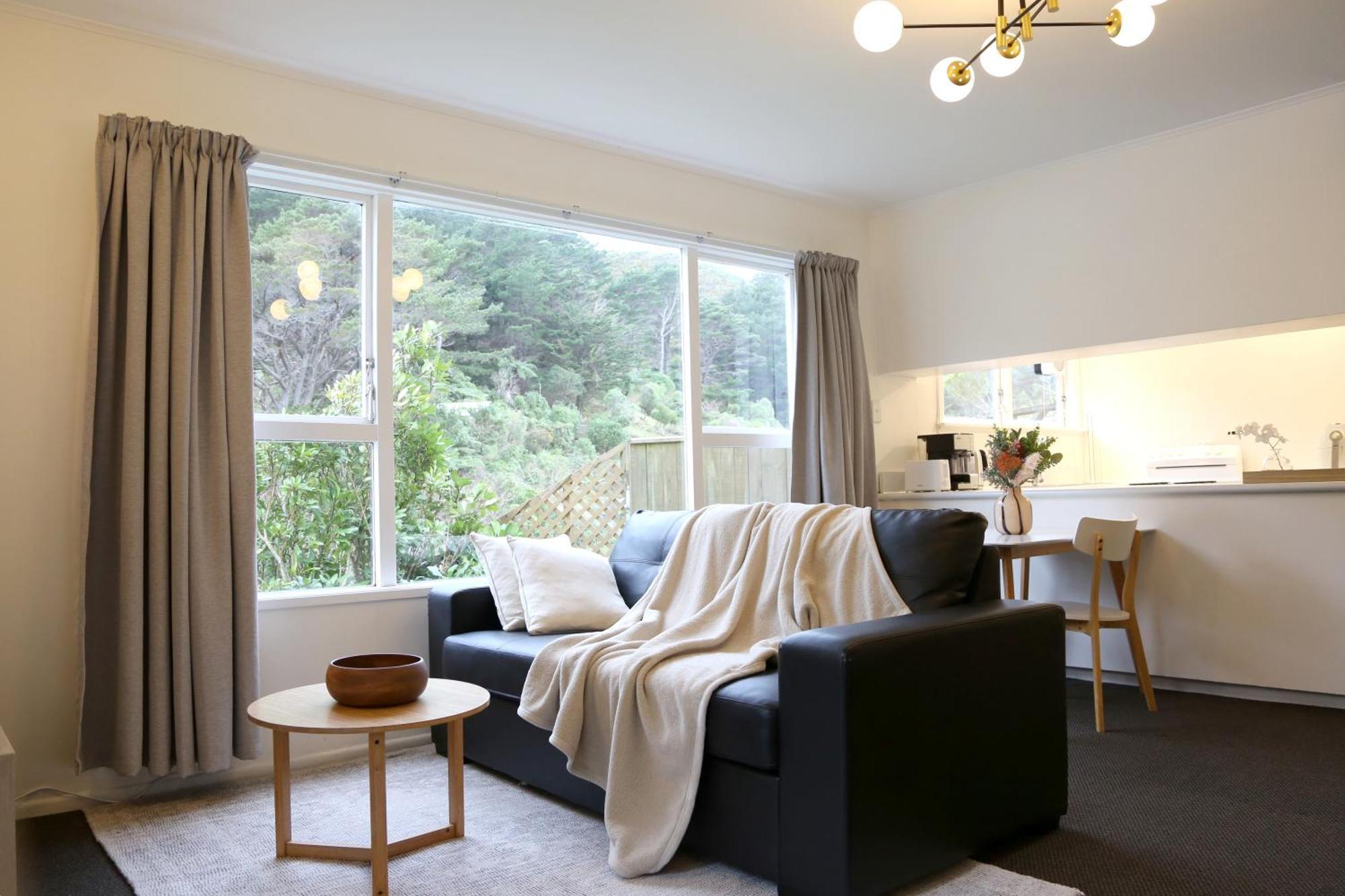 Skyline Haven - Entire Apartment - Free Parking, Espresso, Netflix - 15M To Cbd, Stadium, Ferry Wellington Luaran gambar