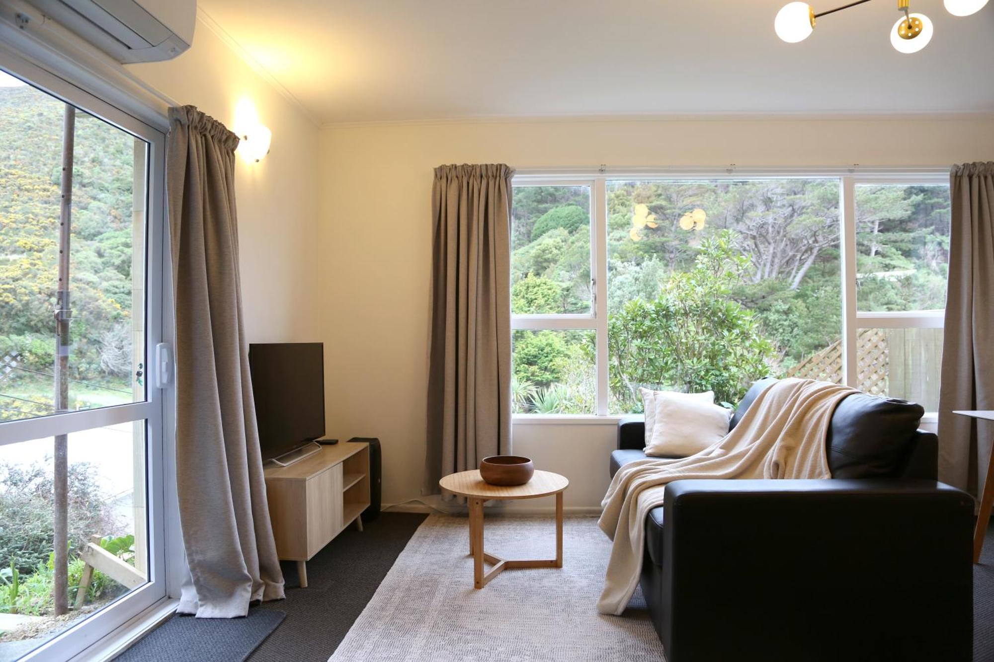 Skyline Haven - Entire Apartment - Free Parking, Espresso, Netflix - 15M To Cbd, Stadium, Ferry Wellington Luaran gambar